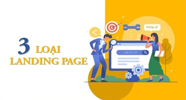 Các loại landing page bán hàng